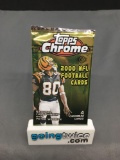 Factory Sealed 2000 Topps Chrome Football 4 Card Hobby Edition Pack