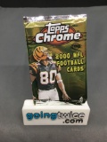 Factory Sealed 2000 Topps Chrome Football 4 Card Hobby Edition Pack