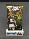 Factory Sealed 2000 Topps Chrome Football 4 Card Hobby Edition Pack