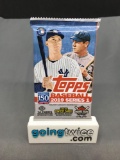 Factory Sealed 2019 Topps Series 1 Baseball 14 Card Hobby Edition Pack