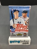 Factory Sealed 2019 Topps Series 1 Baseball 14 Card Hobby Edition Pack