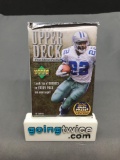 Factory Sealed 2007 Upper Deck First Edition Football 10 Card Pack