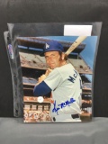 Signed KEN MCMULLEN Los Angeles Dodgers Autographed 8x10 Photo