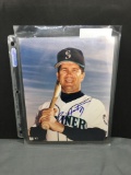 Signed EDGAR MARTINEZ Seattle Mariners Autographed 8x10 Photo