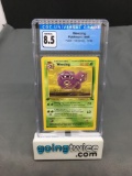 CGC Graded 1999 Pokemon Fossil 1st Edition #45 WEEZING Trading Card - NM-MT+ 8.5