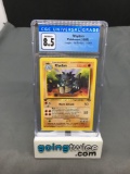 CGC Graded 1999 Pokemon Jungle 1st Edition #45 RHYDON Trading Card - NM-MT+ 8.5