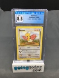 CGC Graded 1999 Pokemon Jungle 1st Edition #62 SPEAROW Trading Card - NM-MT+ 8.5