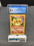 CGC Graded 2000 Pokemon Team Rocket 1st Edition #64 PONYTA Trading Card - NM-MT+ 8.5