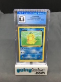 CGC Graded 2000 Pokemon Team Rocket 1st Edition #65 PSYDUCK Trading Card - NM-MT+ 8.5