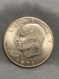 1971 United States Eisenhower Commemorative Dollar Coin from Estate