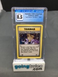 CGC Graded 2000 Pokemon Team Rocket 1st Edition #76 IMPOSTER OAK'S REVENGE Trading Card - NM-MT+ 8.5