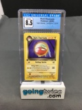 CGC Graded 2000 Pokemon Team Rocket 1st Edition #34 DARK ELECTRODE Trading Card - NM-MT+ 8.5