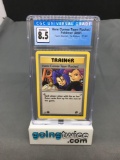 CGC Graded 2000 Pokemon Team Rocket 1st Edition #71 HERE COMES TEAM ROCKET - NM-MT+ 8.5