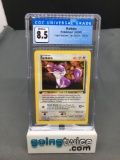 CGC Graded 2000 Pokemon Team Rocket 1st Edition #66 RATTATA Trading Card - NM-MT+ 8.5