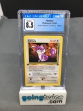 CGC Graded 2000 Pokemon Team Rocket 1st Edition #66 RATTATA Trading Card - NM-MT+ 8.5