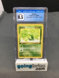 CGC Graded 2000 Pokemon Team Rocket 1st Edition #63 ODDISH Trading Card - NM-MT+ 8.5