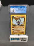 CGC Graded 2000 Pokemon Team Rocket 1st Edition #40 DARK MACHOKE Trading Card - NM-MT+ 8.5