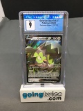 CGC Graded 2020 Pokemon Darkness Ablaze #128 GALARIAN STUNFISK V Ultra Rare Trading Card - MINT 9