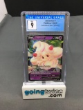 CGC Graded 2020 Pokemon Champion's Path #22 ALCREMIE V Ultra Rare Trading Card - MINT 9