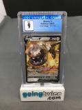 CGC Graded 2020 Pokemon Vivid Voltage #115 STEELIX V Ultra Rare Trading Card - MINT 9