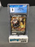 CGC Graded 2020 Pokemon Vivid Voltage #115 STEELIX V Ultra Rare Trading Card - MINT 9