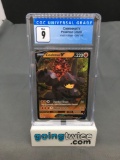 CGC Graded 2020 Pokemon Vivid Voltage #98 COALOSSAL V Ultra Rare Trading Card - MINT 9