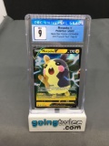 CGC Graded 2020 Pokemon Black Star Promo #SWSH056 MORPEKO V Ultra Rare Trading Card - MINT 9