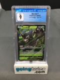 CGC Graded 2020 Pokemon Vivid Voltage #22 ZARUDE V Ultra Rare Trading Card - MINT 9