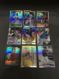 9 Card Lot of REFRACTORS and PRIZMS from Huge Consignment Collection!