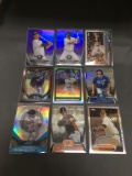 9 Card Lot of REFRACTORS and PRIZMS from Huge Consignment Collection!