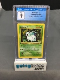 CGC Graded 1999 Pokemon Jungle 1st Edition #57 NIDORAN Trading Card - MINT 9