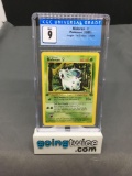 CGC Graded 1999 Pokemon Jungle 1st Edition #57 NIDORAN Trading Card - MINT 9