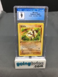 CGC Graded 1999 Pokemon Jungle 1st Edition #55 MANKEY Trading Card - MINT 9