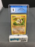 CGC Graded 1999 Pokemon Jungle 1st Edition #55 MANKEY Trading Card - MINT 9