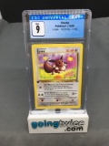 CGC Graded 1999 Pokemon Jungle 1st Edition #51 EEVEE Trading Card - MINT 9