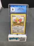 CGC Graded 1999 Pokemon Jungle 1st Edition #62 SPEAROW Trading Card - MINT 9