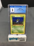 CGC Graded 1999 Pokemon Jungle 1st Edition #58 ODDISH Trading Card - MINT 9