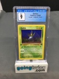 CGC Graded 1999 Pokemon Jungle 1st Edition #58 ODDISH Trading Card - MINT 9