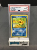 PSA Graded 1999 Pokemon Fossil 1st Edition #53 PSYDUCK Trading Card - GEM MINT 10