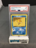 PSA Graded 1999 Pokemon Base Set Unlimited #65 STARYU Trading Card - MINT 9