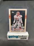 1989 Topps Football #30T DEION SANDERS Rookie Falcons Trading Card