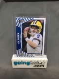 2020 Sage Premier Draft Football #56 JOE BURROW Rookie Bengals Trading Card