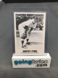 1977 TCMA Renata Galasso Baseball #25 WHITEY FORD Vintage Trading Card