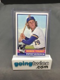 1976 Topps Baseball #316 ROBIN YOUNT Milwaukee Brewers HOF Vintage Trading Card