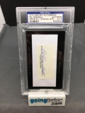 PSA/DNA Slabbed 2010 Historic Autographs DEL CRANDALL Authentic Auto /15 - WOW