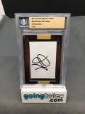 BGS Authenticated KEVIN MCHALE & MARK SALING Autographed Cuts - GLEE - Saling Deceased 1/1