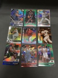 9 Card Lot of REFRACTORS and PRIZMS with Stars and Rookies from Collection