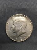 1969 United States Kennedy Silver Half Dollar - 40% Silver Coin from Estate