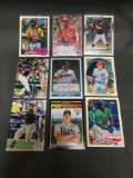 9 Card Lot of BASEBALL ROOKIE Cards from Huge Collection - Mostly Newer Sets!