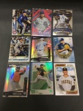 9 Card Lot of BASEBALL ROOKIE Cards from Huge Collection - Mostly Newer Sets!